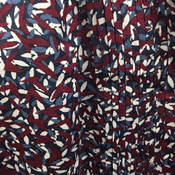 Tory Burch Silk Floral Flounce Dress Sz 10 - Picture 2 of 5